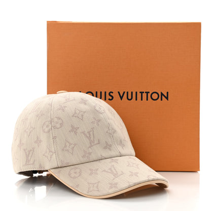 Louis Vuitton Cotton Monogram Jacquard Be My Cap M Beige 10 of 10