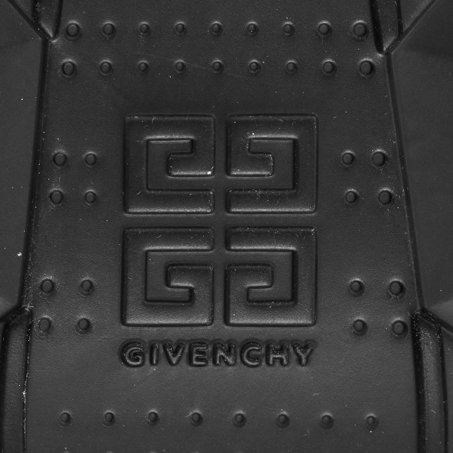 Givenchy Grained Calfskin Shark Lock Biker Ankle Boots 41 Black 7 of 7