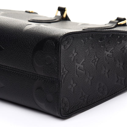 Louis Vuitton Empreinte Monogram Giant Onthego PM Black 8 of 9