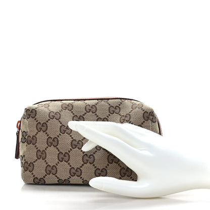 Gucci Monogram Large Cosmetic Case Orange 2 of 11
