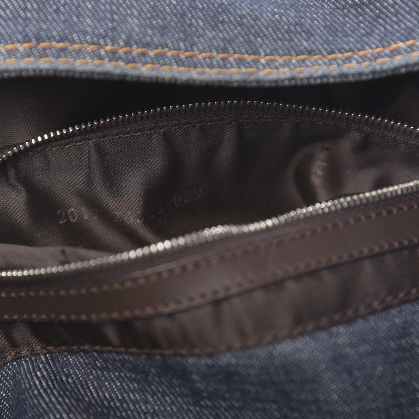 Denim Mama Baguette Blue