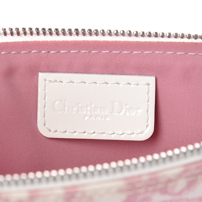 Christian Dior Monogram Mini Saddle Pochette Pink 6 of 17