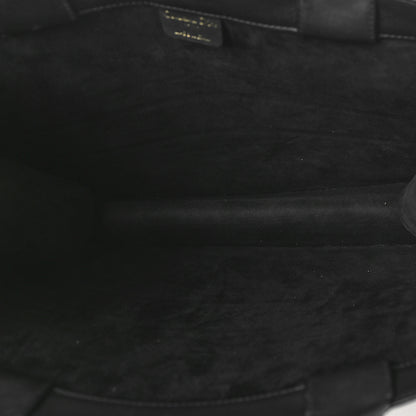 Christian Dior Calfskin Embossed Medium Book Tote Black 5 of 9