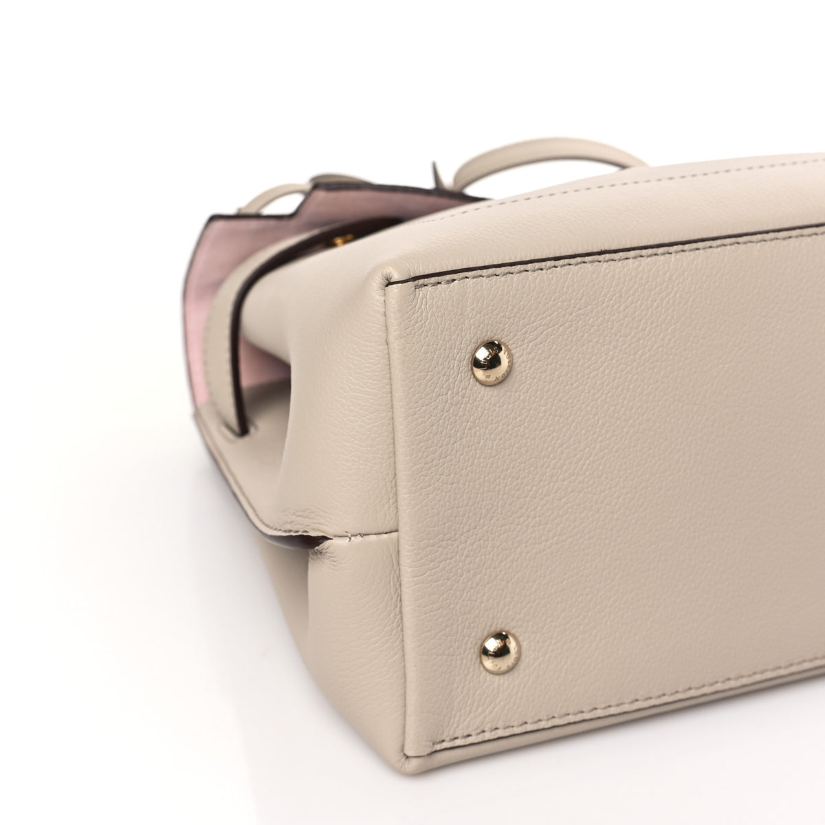 Soft Calfskin Lockme Ever MM Greige