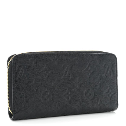 Louis Vuitton Empreinte Zippy Wallet Black 3 of 9