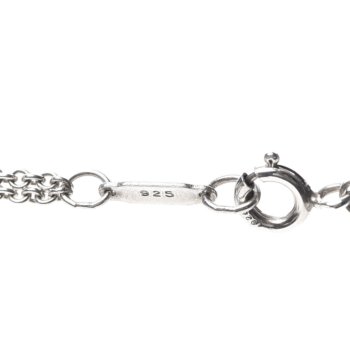 Sterling Silver Figure 8 Pendant Necklace