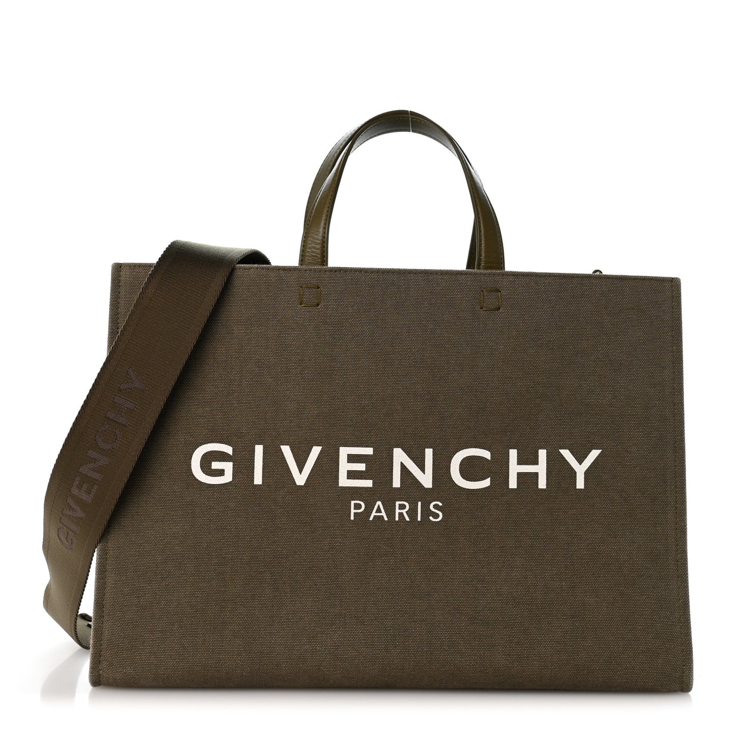 Canvas Medium G-Tote Dark Khaki