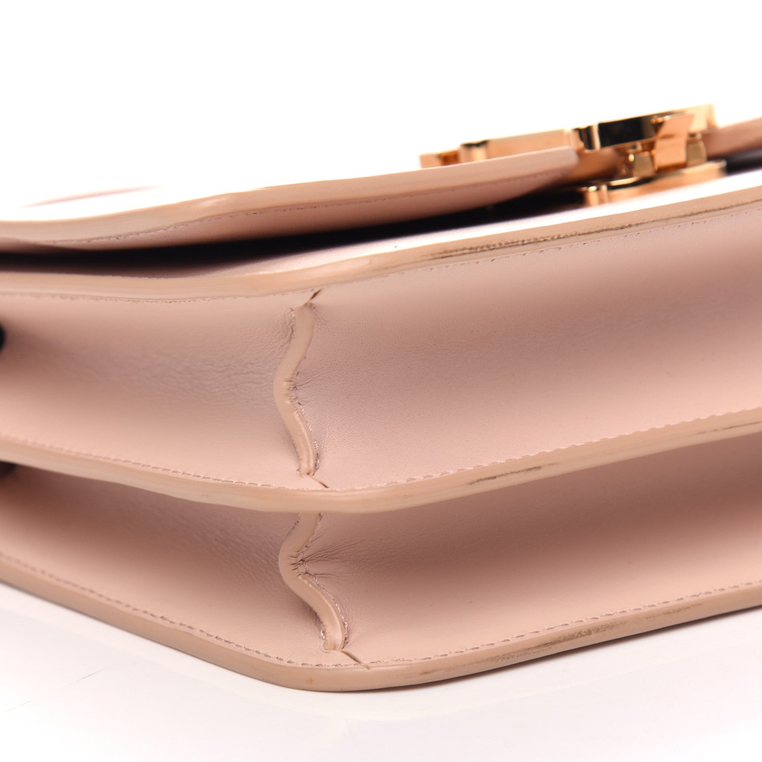 Burberry Calfskin Small TB Bag Rose Beige 7 of 8