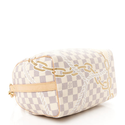 Louis Vuitton Damier Azur Nautical Speedy Bandouliere 25 5 of 12