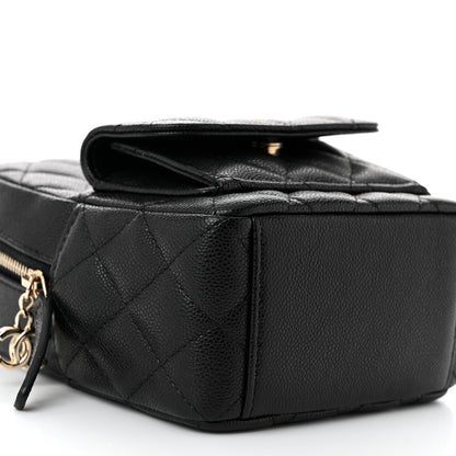 Chanel Caviar Quilted CC Mini Classic Backpack Black 9 of 11