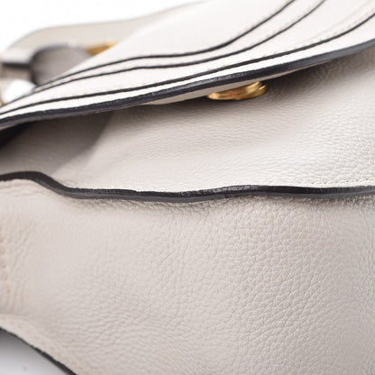 Chloe Calfskin Medium Marcie Top Handle Bag Dove 9 of 12