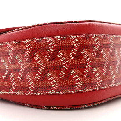 Goyard Goyardine 233 PM Shoulder Bag Red 8 of 10