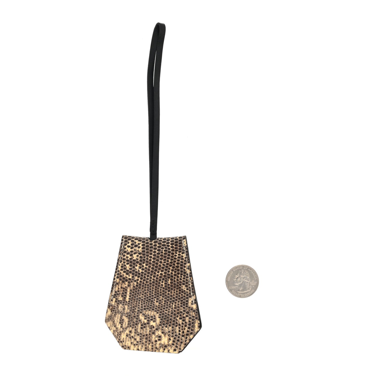 Lizard Clochette Cles Key Ring Charm Ombre