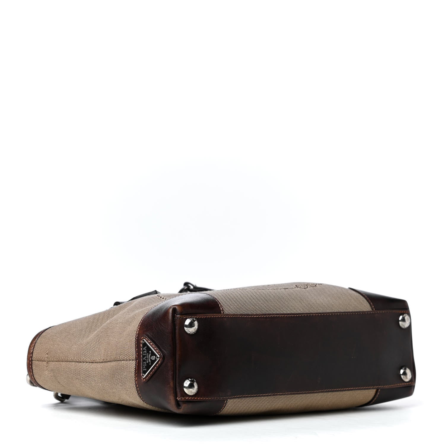 PRADA ジャガードショルダーバッグ 中古・古着通販】PRADA (プラダ) ロゴジャガードショルダーバッグ