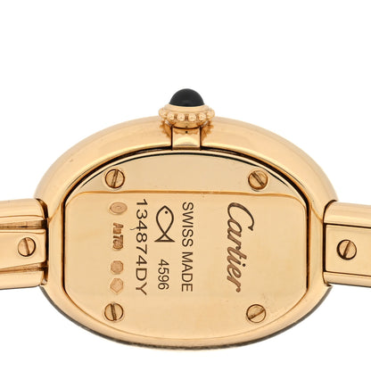 Cartier 18K Yellow Gold 19mm Baignoire Quartz Watch 4 of 5