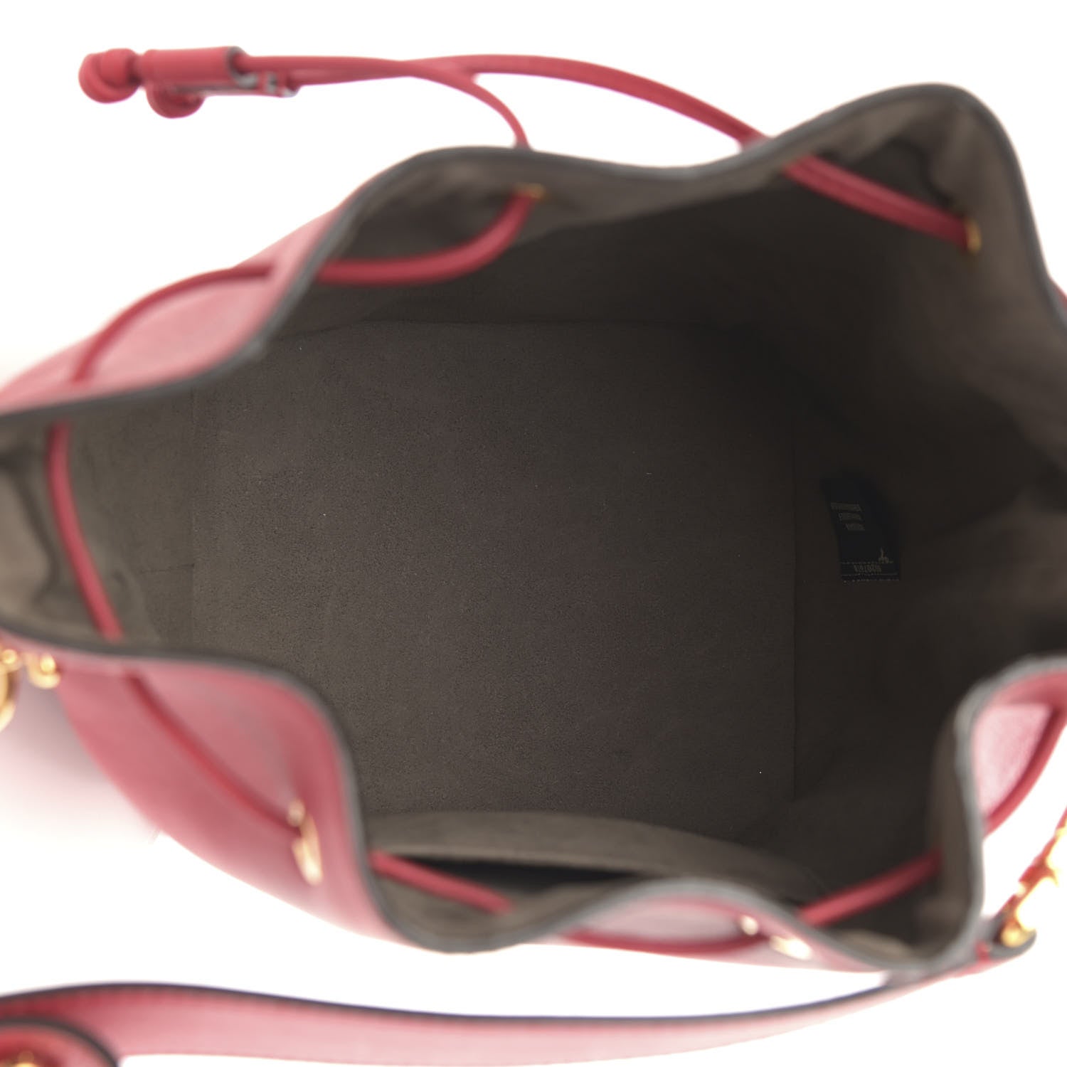 Fendi Vitello Grace Matte F is Fendi Grande Mon Tresor Bucket Bag Fragola 5 of 14