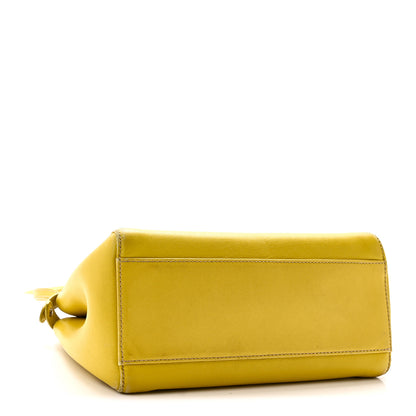 Fendi Nappa Mini Peekaboo Iconic Satchel Lime 4 of 10