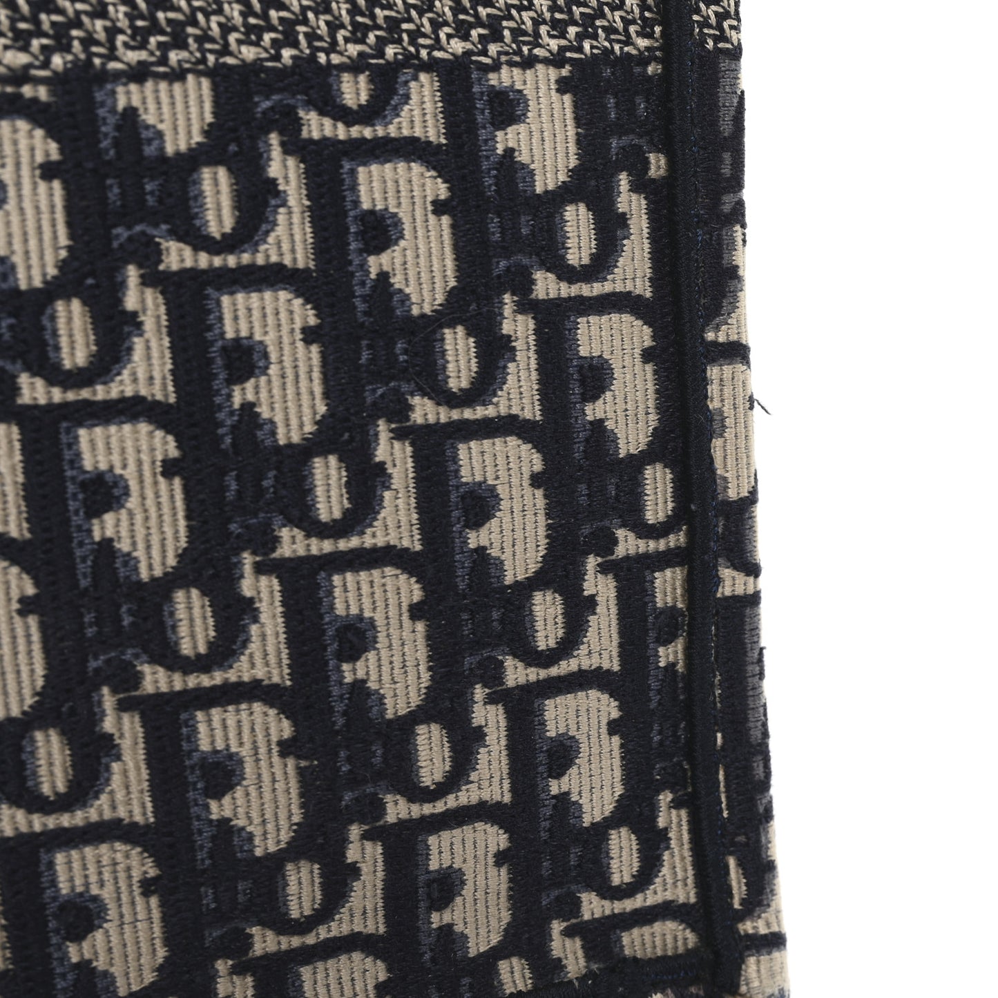 Oblique Large Book Tote Blue Multicolor