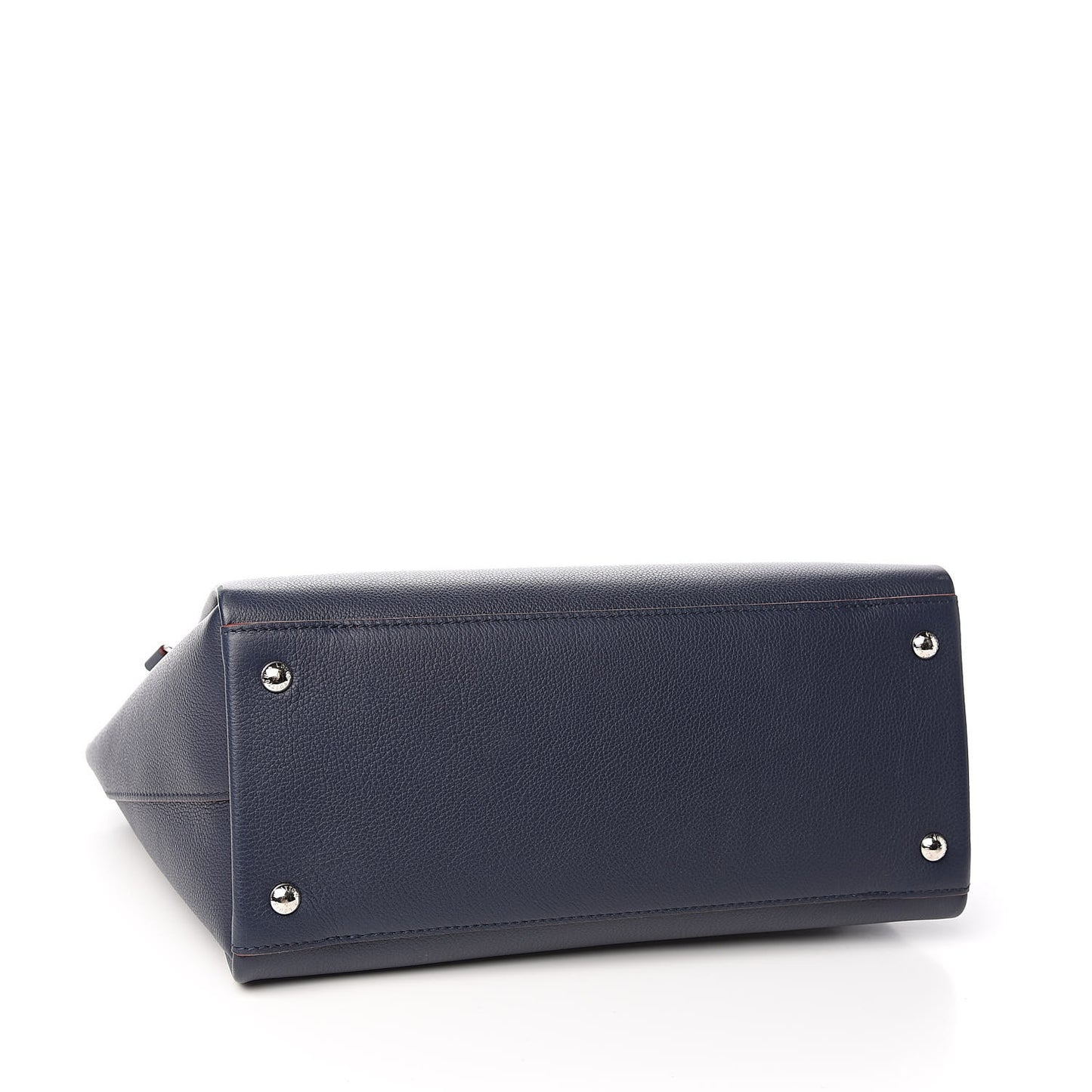 Calfskin Lockmeto Marine Rouge