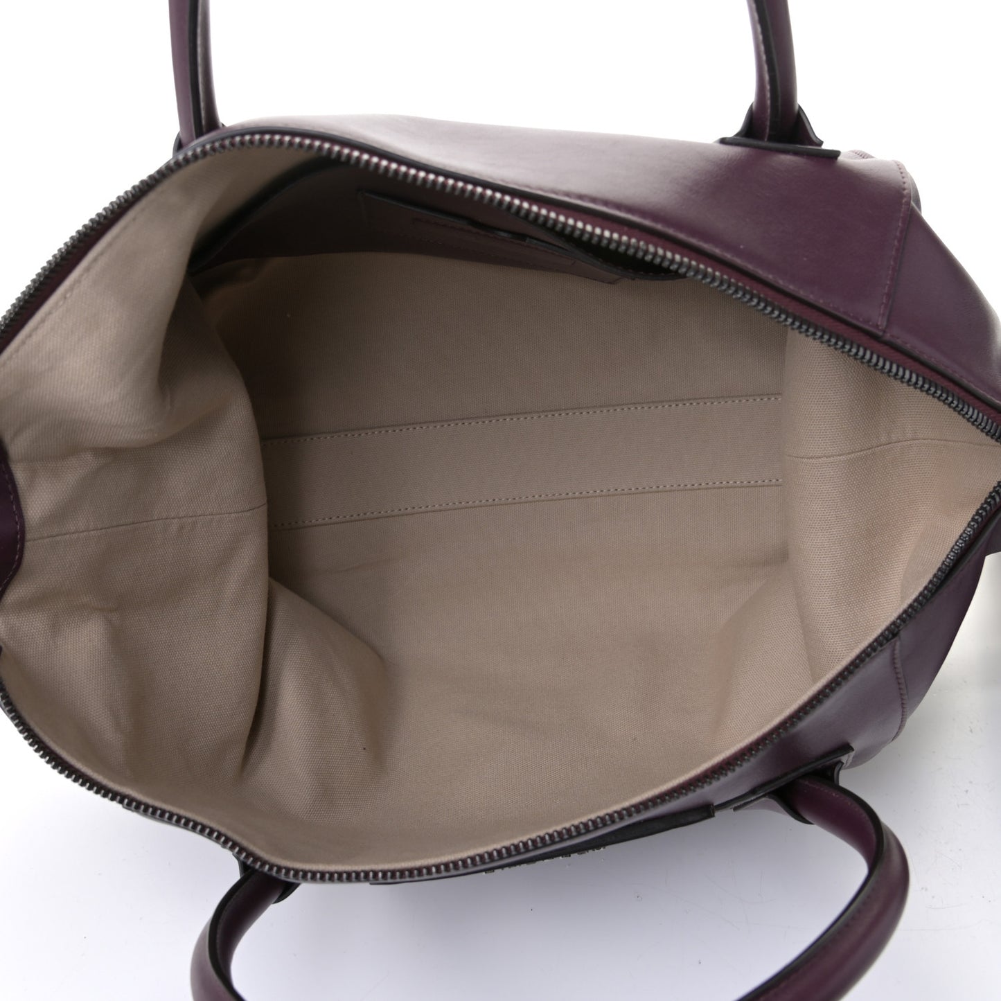 Smooth Calfskin Medium Soft Antigona Aubergine