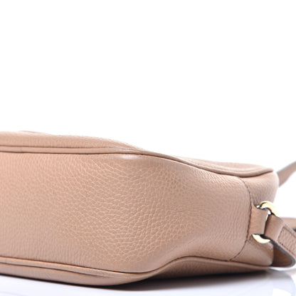 Gucci Pebbled Calfskin Small Soho Disco Bag Rose Beige 9 of 9