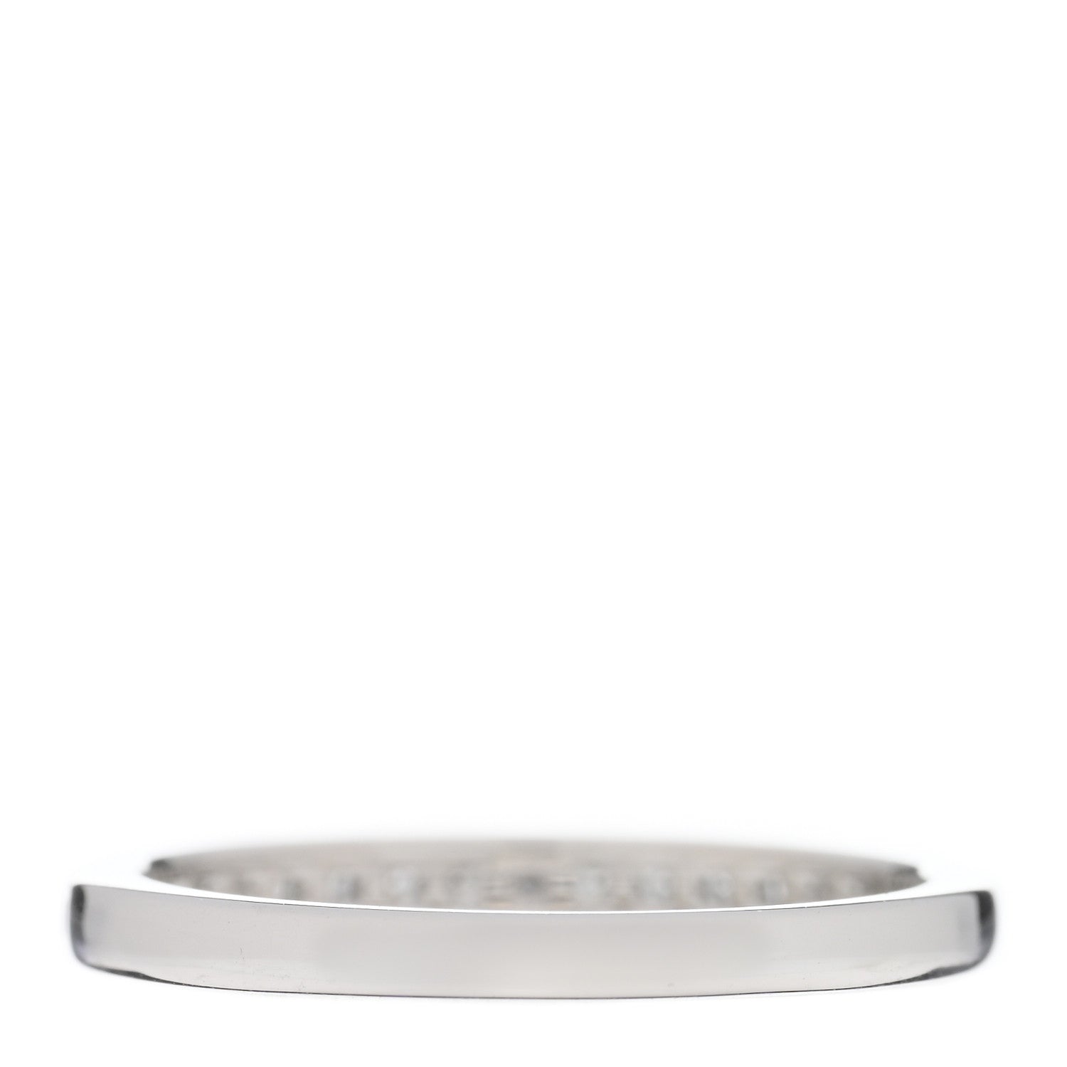 Tiffany Platinum Diamond 2mm Half Circle Wedding Band Ring 50 5.5 3 of 4