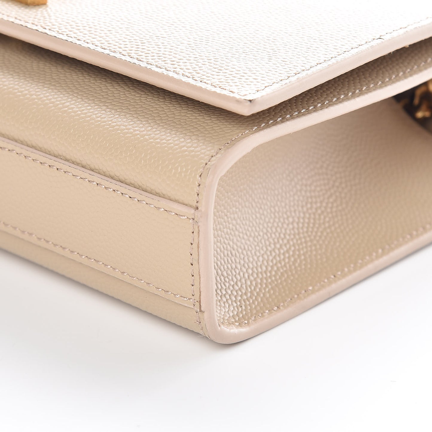 Grain De Poudre Small Monogram Kate Satchel Nude Powder