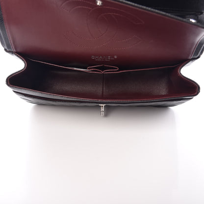 Chanel Caviar Quilted Jumbo Double Flap Black 6 of 11