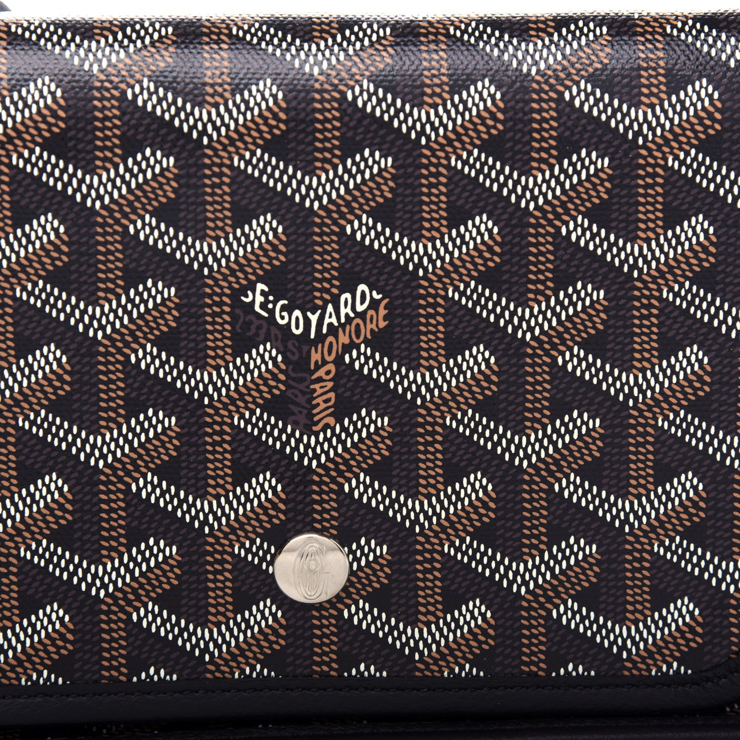 Goyard Goyardine Plumet Wallet Clutch Black 11 of 11