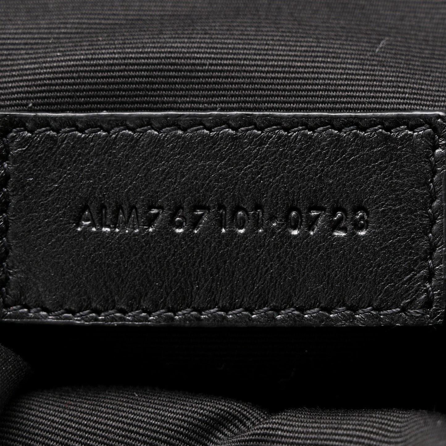 Lambskin Calypso Cosmetic Case Black