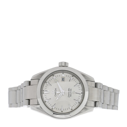 Omega Stainless Steel 29mm Seamaster Aqua Terra Quartz Watch Silver 2577.30 2 of 4