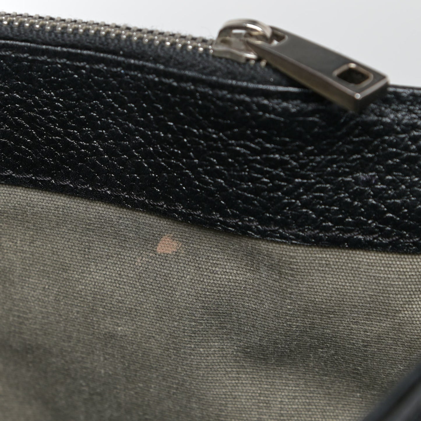Patent Quilted Single Flap Black