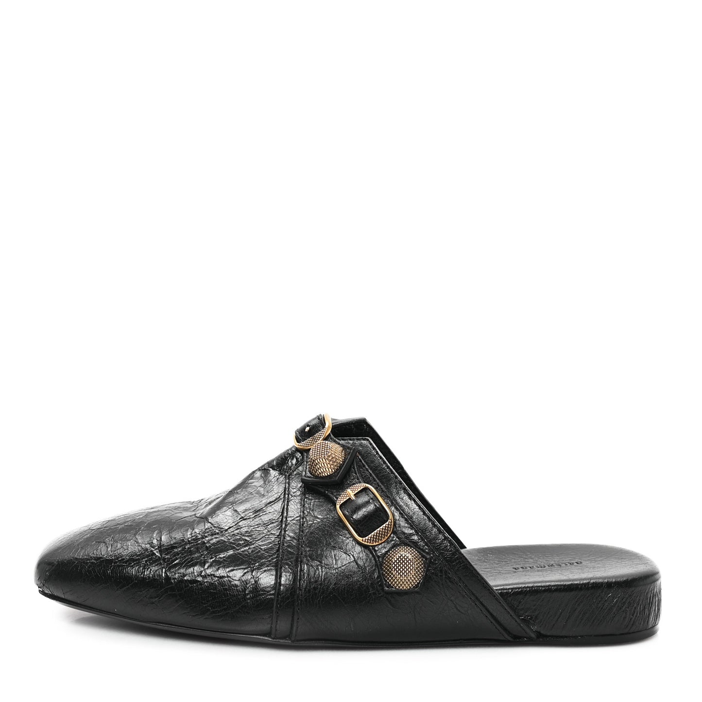 Agneau Arena Cagole Cosy Mules 37.5 Black