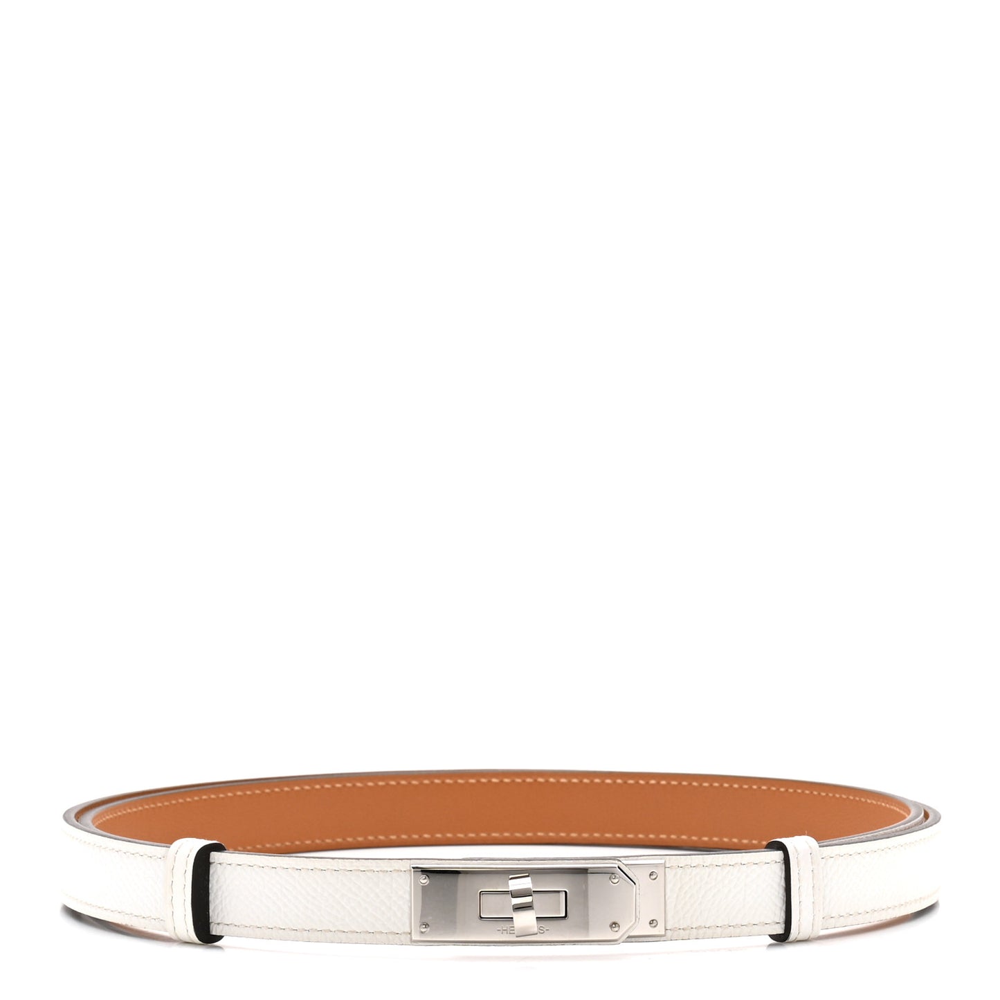 Epsom Kelly Belt White