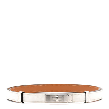Hermes Epsom Kelly Belt White 1 of 5