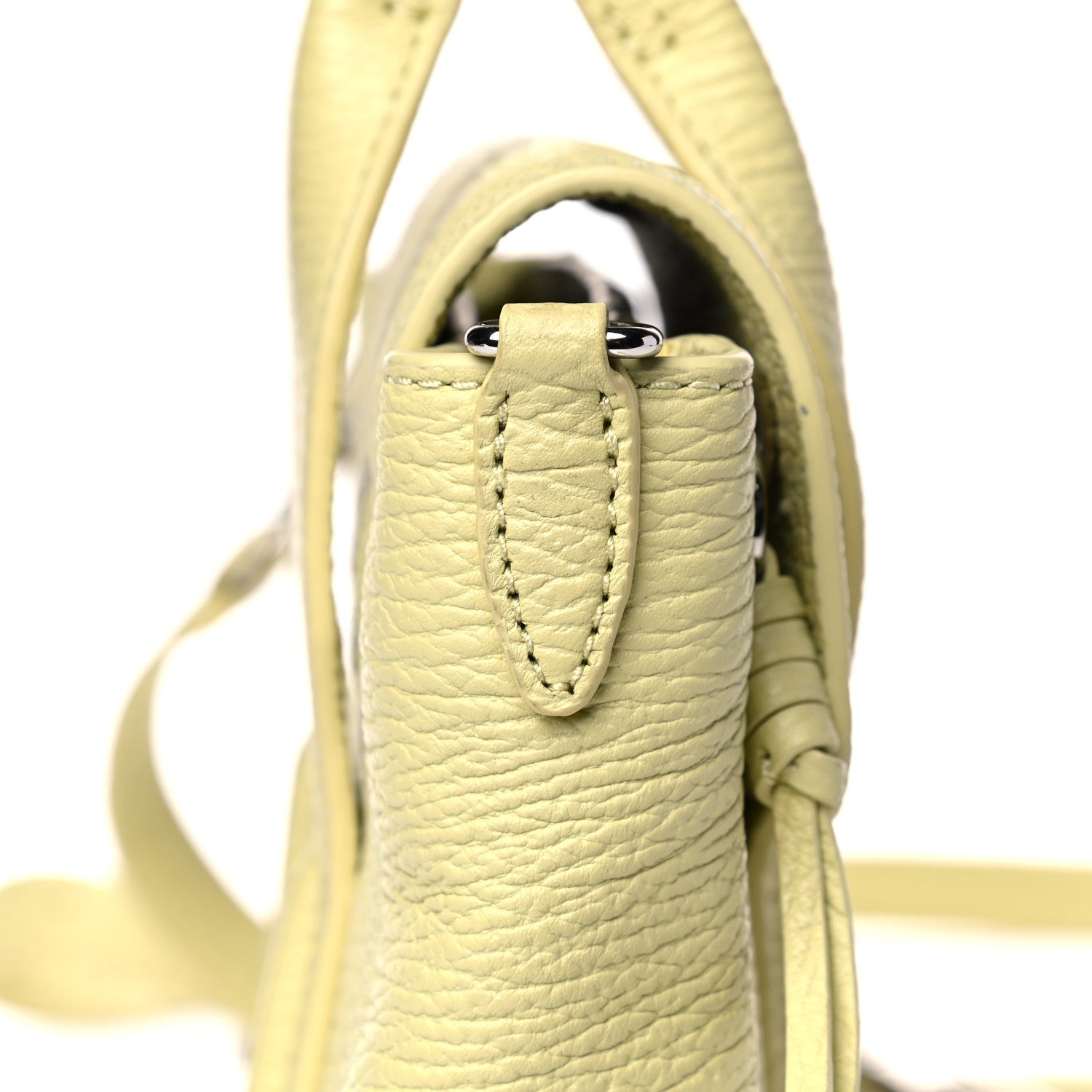 3.1 Phillip Lim Textured Calfskin Mini Pashli Satchel Citron 16 of 20