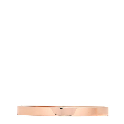 Hermes 18K Rose Gold Diamond PM Kelly Pave Bracelet SH 3 of 7