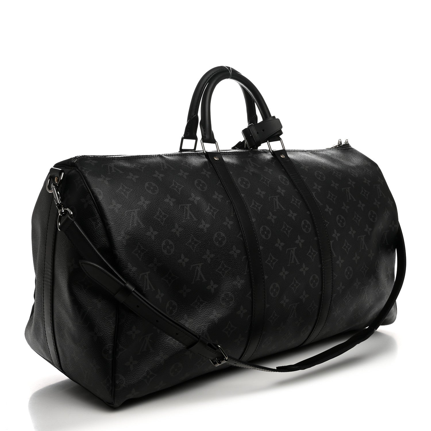 Louis Vuitton Monogram Eclipse Keepall Bandouliere 55 2 of 10