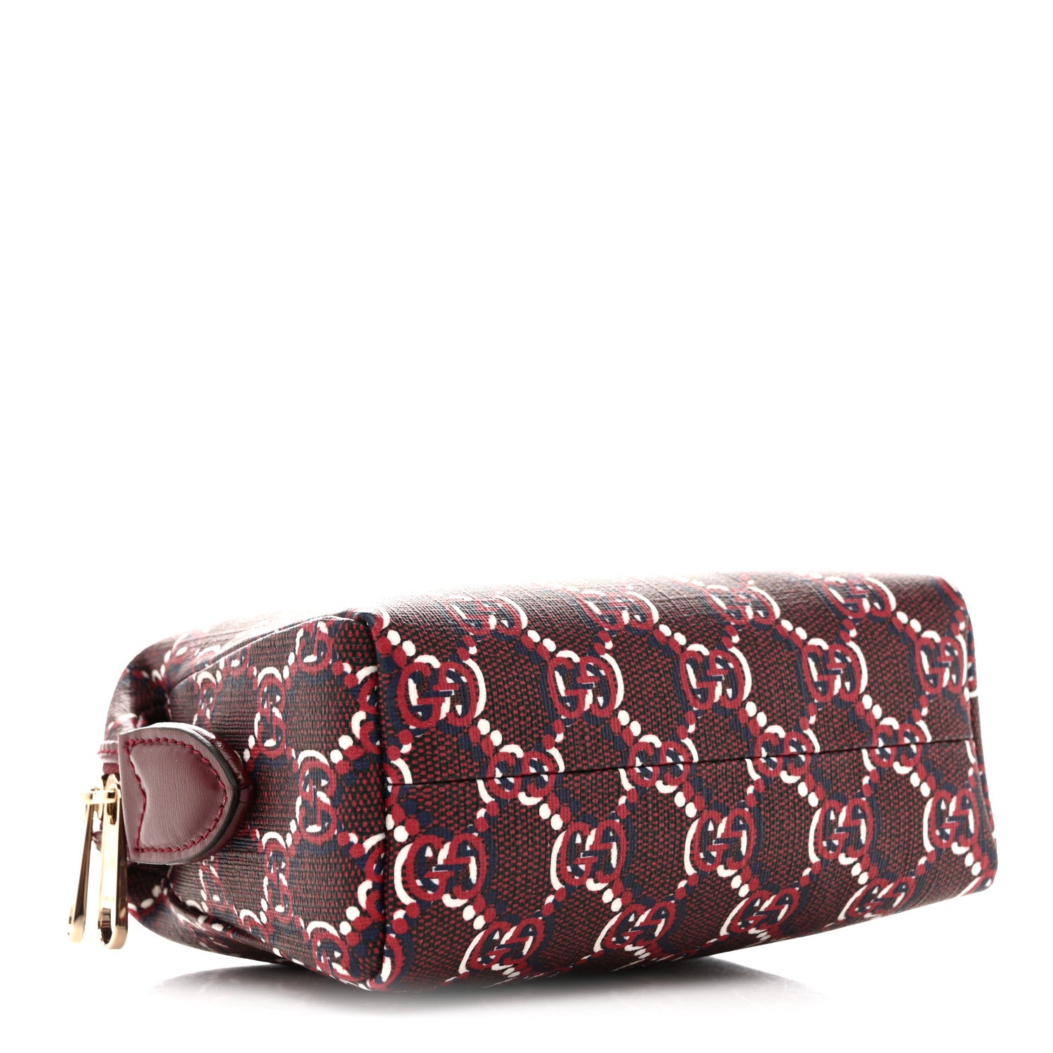 Gucci GG Supreme Shadow Toiletry Pouch Rosso Ancora Red 1862007