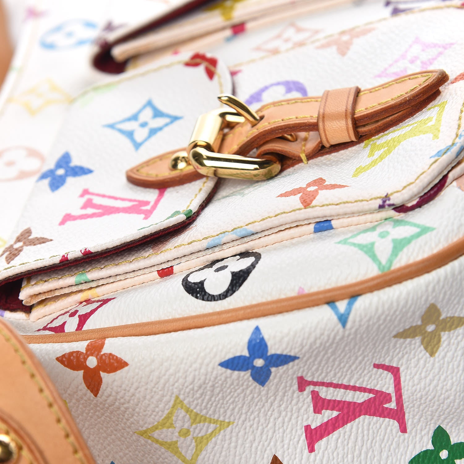 Louis Vuitton Monogram Multicolor Lodge PM White 13 of 21