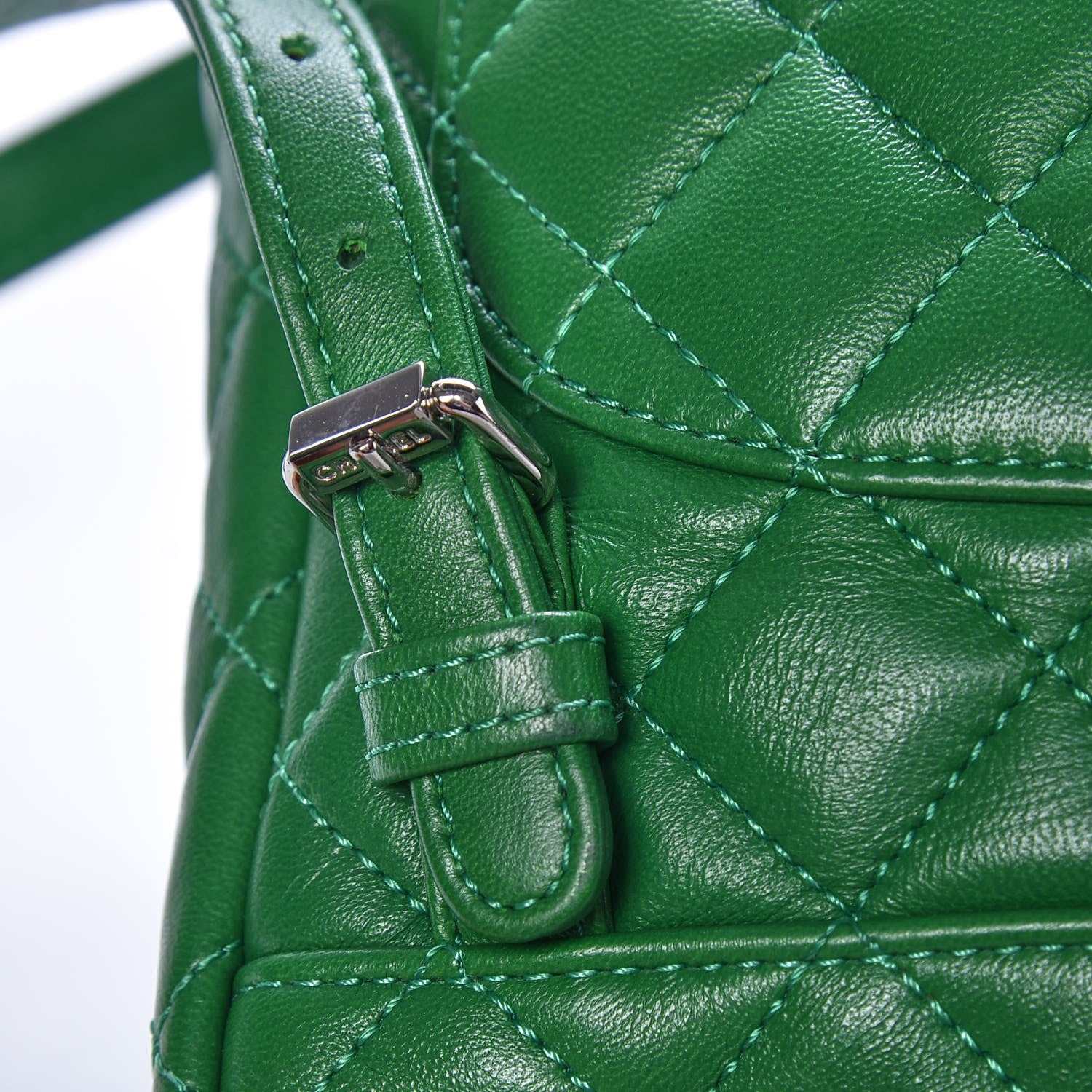 Chanel Lambskin Quilted Small Urban Spirit Backpack Green 13 of 13