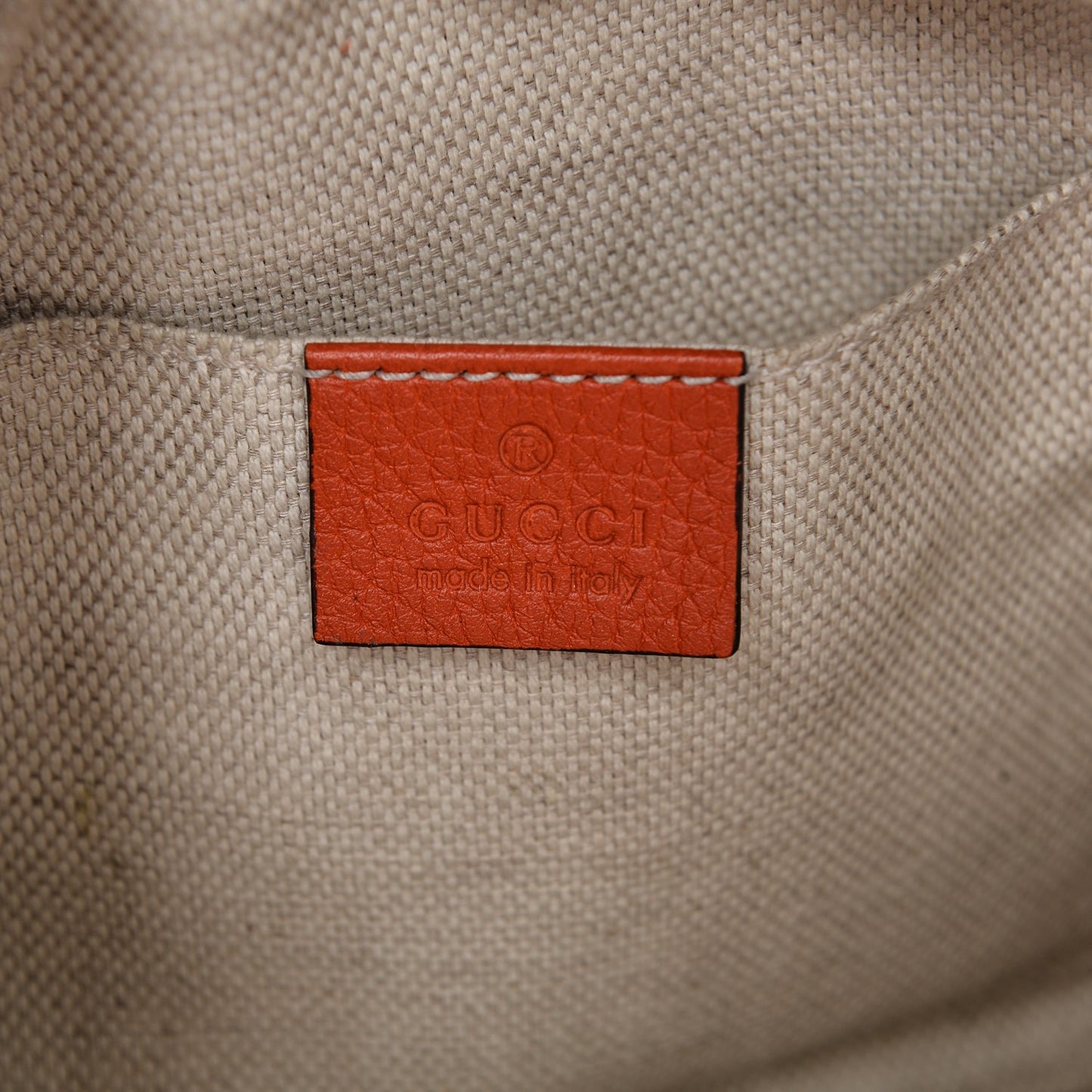 Pebbled Calfskin Small Soho Disco Bag Sun Orange