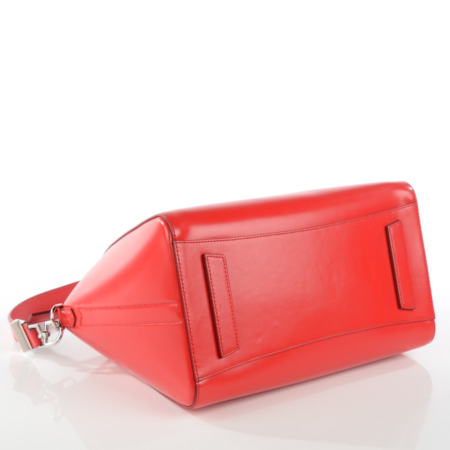 Shiny Lord Calfskin Medium Antigona Medium Red