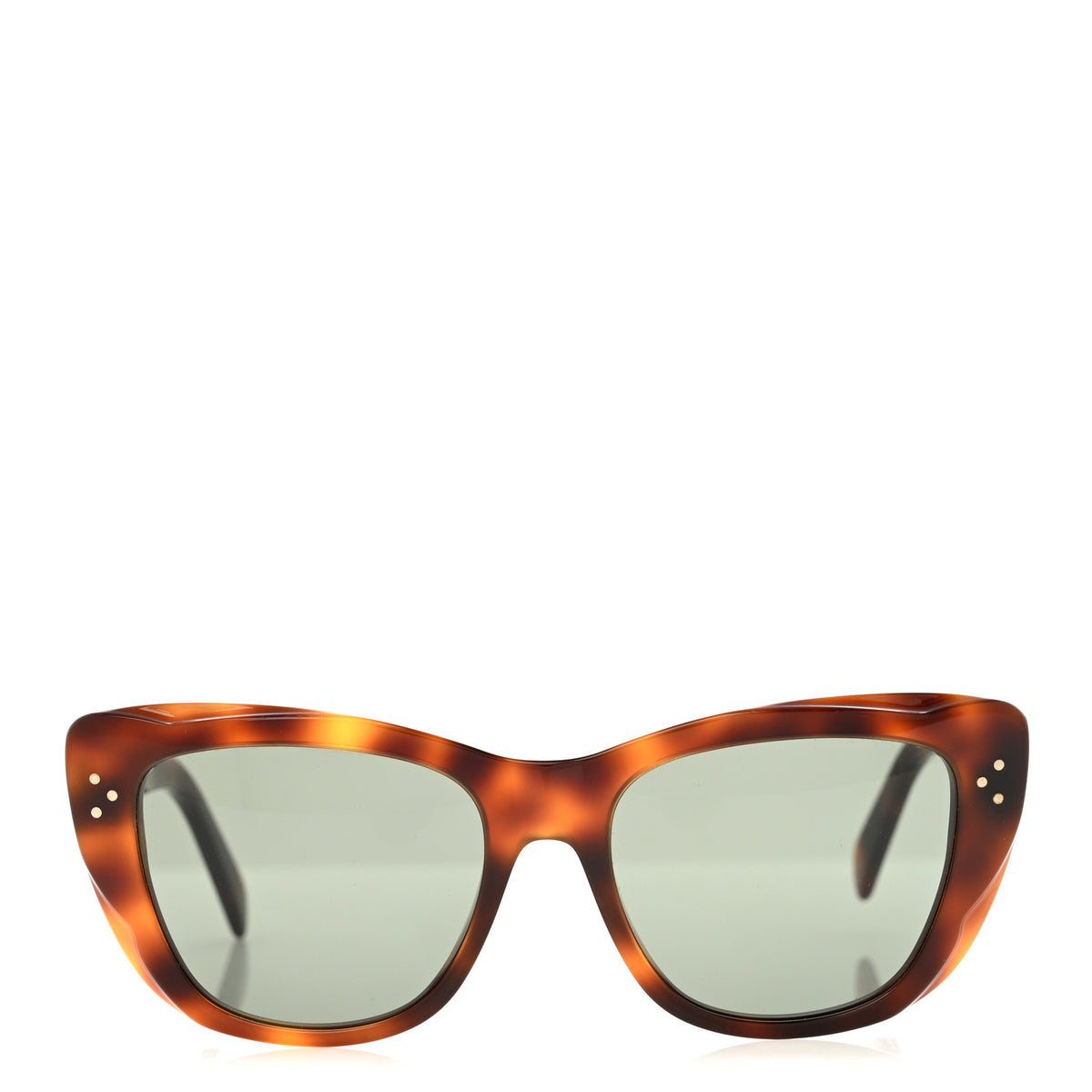 Celine Acetate Cat Eye Sunglasses CL40199I Tortoise 2 of 7