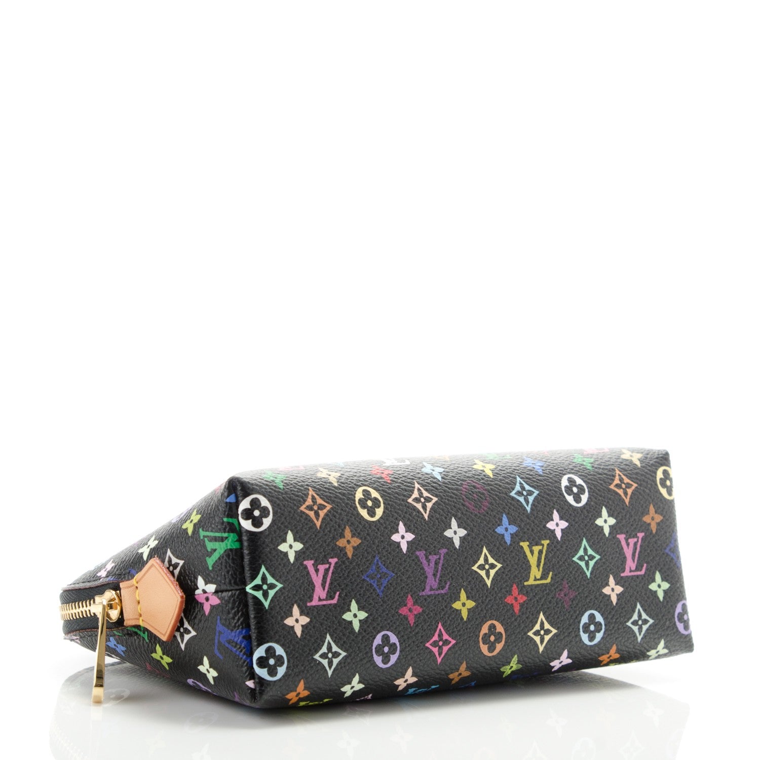 Louis Vuitton Monogram Multicolor Cosmetic Pouch Black Grenade 4 of 6