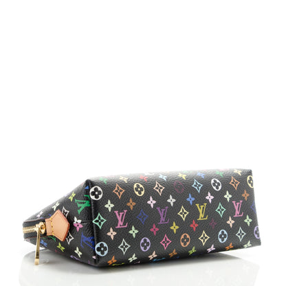 Louis Vuitton Monogram Multicolor Cosmetic Pouch Black Grenade 4 of 6