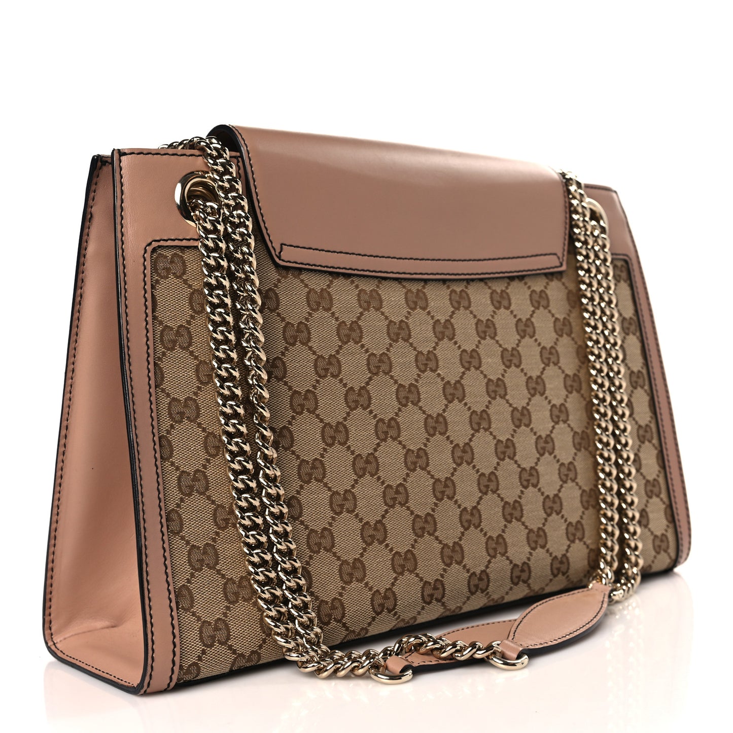 Monogram Large Emily Chain Shoulder Bag Light Pink