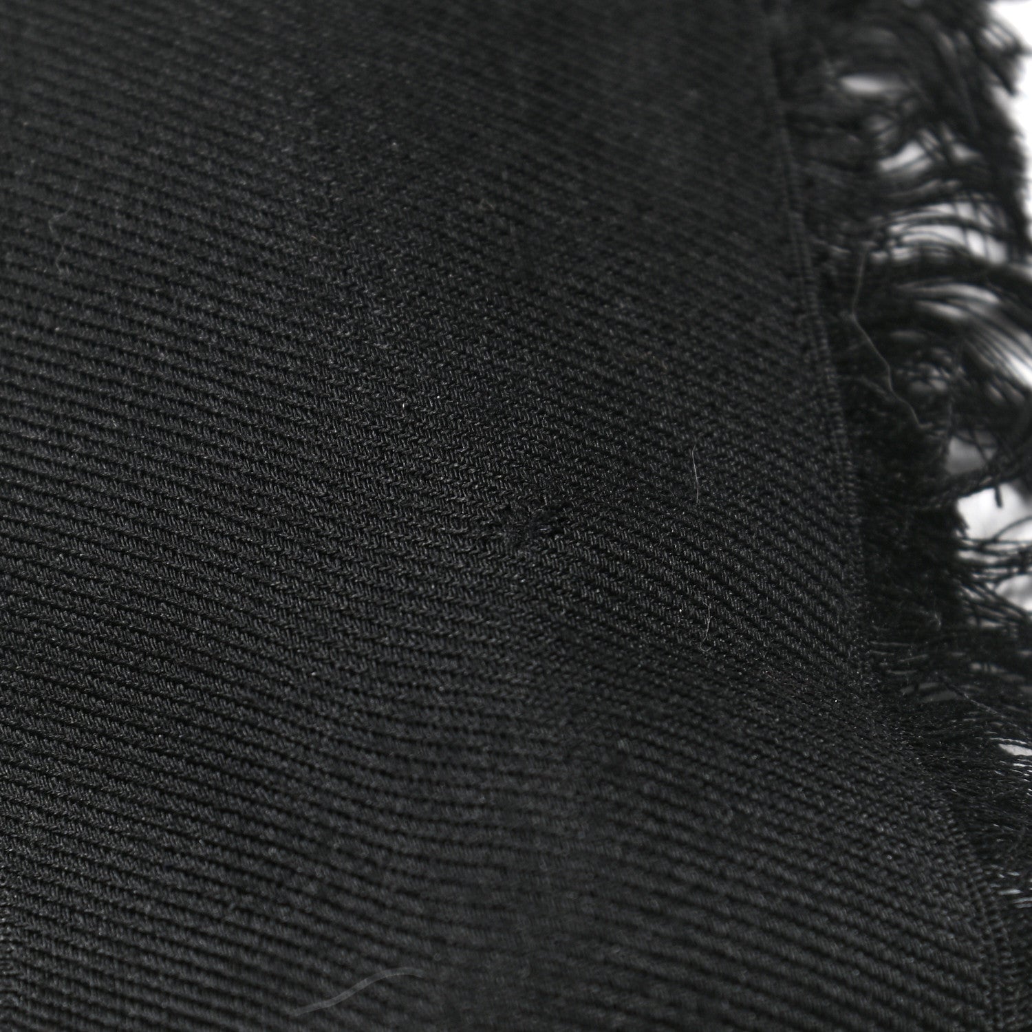 Louis Vuitton Silk Wool Monogram Shawl Black 8 of 8