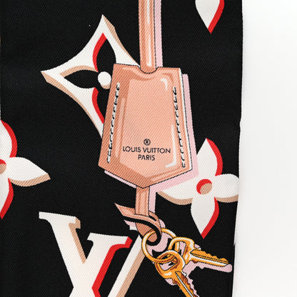 Louis Vuitton Silk Monogram Escale Perfect Match Bandeau Marron 3 of 4