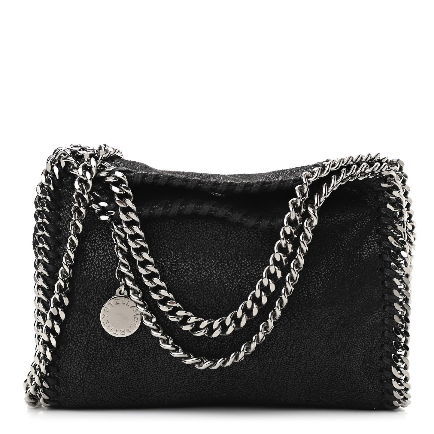 Shaggy Deer Tiny Falabella Tote Black